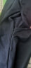 茨威奴（SWENEARO）运动裤子男直筒男士休闲长裤子男装加肥加大码跑步男士宽松休闲裤 323黑色 XL 实拍图