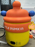 小南瓜（Little Pumpkin） 电饭煲 家用多功能电煮锅 便携式迷你智能电饭锅 旅行小型电火锅宿舍电热煮面粥不粘1-2人拎拎煲 橙黄色（母婴级陶瓷油不粘内胆) 0.8L 抖音同款 实拍图