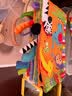 费雪(Fisher-Price)婴儿玩具布书宝宝撕不烂书3D立体书儿童手偶互动书 3D立体缤纷动物布书 实拍图