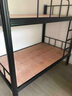 埔盾上下铺双层床公寓铁艺员工宿舍学生铁架床工地高低床寝室铁床双人 100配套棕垫单片3CM/单拍不发 加厚款 实拍图
