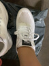 轩途诗内增高小白鞋女加绒冬季女鞋休闲鞋女棉鞋韩版百搭小个子运动鞋 白色网 37 实拍图