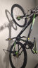 喜德盛（xds）山地自行车逐日600 X6铝合金车架禧玛诺27速 油碟刹锁死前叉培林 禧玛诺版黑绿色17寸 实拍图