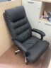 顾全（GUQUAN）老板椅可躺办公椅头层牛皮家用学习工学椅午休转椅电脑椅子C533 实拍图