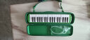 奇美口风琴儿童小学生课堂教学用琴初学练习演奏口吹琴 37键绿色小天才（EVA盒） 实拍图