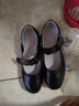郑童鞋 女童皮鞋真皮黑色儿童表演出鞋花童鞋学生黑色单鞋礼仪鞋校鞋牛皮软底 23619简单秀气 中童38码/鞋内长24cm 实拍图