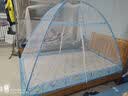 雅鹿蒙古包防摔蚊帐1.5米x2米家用一体式免安装卧室帐篷宿舍单人床帘 防蚊款-欢乐兔【免安装 打开即用】 150*200cm 实拍图