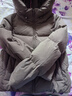 坦博尔羽绒服女短款面包服连帽外穿防寒保暖简约外套TBF330332J 焦栗褐 XS (155) 实拍图