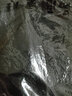 主意范（ZHUYIFAN）胖子超大码休闲衬衫男士短袖夏季宽松大码冰丝学生外套衬衣套装 黑色+白色(两件装) 4XL (190) 180-205斤 实拍图