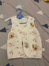 童泰（TONGTAI）婴儿马甲秋冬宝宝夹棉衣服儿童外出上衣TS43J191-DS棕色80cm 实拍图