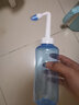 lean乐恩鼻哈哈洗鼻器可调式鼻腔清洗 鼻窦炎过敏性鼻炎鼻塞通鼻洗鼻 洗鼻器500ml款+2.25g盐*100包 实拍图