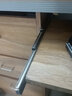 固特三节抽屉冷轧钢轨道轻音抽屉导轨办公电脑桌滑轨 12寸=30cm/副 实拍图