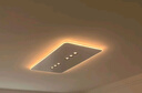 薄度创意led吸顶灯长方形无主灯客厅灯简约现代卧室灯超薄餐厅书房灯 50*50CM-三色调光-射灯无分控 实拍图
