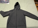 迪卡侬（DECATHLON）保暖连帽衫男士秋装运动外套男女同款健身上衣情侣外套 黑色 2XL 实拍图
