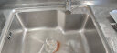 莱尔诗丹（Larsd）304不锈钢水槽大单槽 拉丝厨房洗菜盆带不锈钢厨房龙头LR5843 实拍图