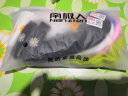 北极绒（Bejirog）小雏菊袜子女夏季薄款玻璃丝女袜丝光透明水晶船袜潮袜 黑-白-蓝-粉-绿 小雏菊10双装 实拍图
