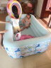 博士豚婴儿游泳池家用大型儿童充气泳池玩具游泳桶洗澡盆户外气垫游泳池 1.35M三层+电泵 实拍图