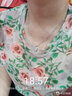 Qlady梅你不行足银项链女银饰玉髓吊坠锁骨链情人端午节生日礼物送老婆 实拍图