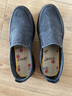 拾聚老北京布鞋男鞋春秋季中老年时尚爸爸鞋男休闲鞋一脚蹬套脚开车鞋 蓝色 41 实拍图