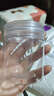 密封储物粮食罐食品级耐宠物粮食罐密封防潮防变质储存 透明塑料罐子-55*65mm-1个 无规格 实拍图