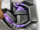 铁三角（Audio-technica）ATH-M50X 头戴式专业全封闭监听音乐HIFI耳机 紫色 实拍图