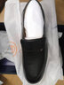 老人头正装皮鞋男商务男鞋新品真皮套脚中老年头层牛皮爸爸鞋 黑色 39 实拍图