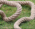 龙动力成人户外趣味粗麻绳拔河绳学校单位团体体育比赛休闲聚会活动绳子 20米 麻绳 直径3cm（26人） 实拍图