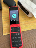 诺基亚 NOKIA 2660 Flip 4G 移动联通电信 双卡双待  翻盖手机 备用手机 老人老年手机 学生手机 红色 晒单实拍图
