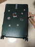 大嘴猴（paul frank）拉杆箱行李箱女24吋万向轮铝框旅行学生男出差商务拉链密码大容量 墨绿升级拉链款 26英寸 适合单人长途长期 实拍图