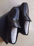 沙驰（SATCHI）男鞋一脚蹬商务休闲皮鞋通勤正装皮鞋轻便透气男士羊皮皮鞋 黑色65681009Z 41 (255mm) 实拍图