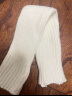 雪茜曼堆堆袜套女针织原宿风y2k辣妹亚文化日系jk学院风小腿长筒袜白2双 晒单实拍图