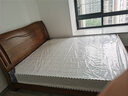 北尚（Sit Down）中式胡桃木实木床双人床1.8米x2米现代中式主卧大床婚床实木家具 实木床+椰棕床垫 1800mm*2000mm框架结构 实拍图