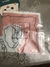 故事人生真丝新款丝巾时尚真丝小方巾百搭印花桑蚕丝领巾休闲小丝巾围巾 粉色素描 53*53cm 实拍图