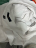罗蒙（ROMON）商务短袖衬衫男士半袖上衣夏季中青年休闲纯色工装职业白衬衣男装 白+白 41 建议拍大一码 实拍图