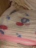 优米熊 浴巾 纯棉6层纱布A类婴儿浴巾抱被新生儿童宝宝包被110×110cm 实拍图