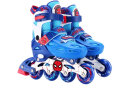 迪士尼（Disney）轮滑鞋儿童初学溜冰鞋男孩尺码调节旱冰鞋蜘蛛侠88215S 实拍图