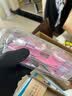 匹克儿童游泳镜透明镜男女童宝宝专业防水防雾高清洗澡潜水装备71粉 实拍图