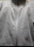 迪卡侬（DECATHLON）摇粒绒外套抓绒衣男保暖户外运动加厚秋绒衣冲锋衣内胆MH120 灰色 2XL 实拍图