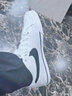 耐克（NIKE）休闲鞋男鞋夏季新款轻便透气运动休闲鞋耐磨缓震低帮百搭滑板鞋男 BIG NIKE/经典黑白【店长推荐】 43 码(内长275mm) 实拍图
