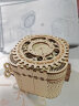 若客（ROKR）3d立体拼图成人手工拼装模型齿轮机械若态积木生日新年礼物 LK502密码百宝盒 齿轮之械 实拍图
