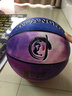 狂迷（kuangmi）星空篮球酷炫个性街球耐磨防滑花式蓝球梵高艺术7号情侣礼物蓝球 梦灵星【7号成年球】 配件大礼包 实拍图