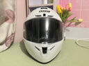 GSB摩托车头盔男女冬季防雾机车赛车大码3C全盔四季通用gsb361 珍珠白(配透明镜片) XL 适合57-58头围 实拍图