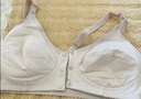 小护士无钢圈文胸中老年人棉质大码胸罩前扣肩带可调节文胸送妈妈 实拍图