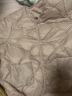 童泰宝宝羽绒冬季婴儿衣服儿童休闲外出上衣外套TS34D414 粉色 110cm  晒单实拍图