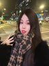 Charm Kendo官网围巾女新秋冬季高档百搭加厚保暖披肩围脖新年生日礼物送女生 送女朋友实用老婆 咖色 实拍图