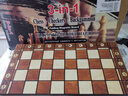 华圣高档木质磁性国际象棋儿童教学训练套装3合1便捷式国际象棋W7702H 实拍图