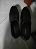 老人头（LAORENTOU）皮鞋男士头层牛皮牛筋底耐磨商务休闲爸爸鞋 510907119 黑 44  实拍图