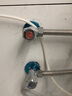 过江龙全铜红蓝角阀冷热通用热水器洗衣机马桶八字阀三角阀止水阀角阀 单只【热角阀】 实拍图