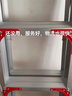 漫堡德 梯子 铝合金家用梯子加厚折叠人字梯加宽加固双侧梯 升级加固款1.7米+底部加撑 实拍图