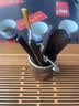 久堂黑檀茶道六君子黄铜功夫茶具配件茶筒泡茶工具6君子套装茶夹子刀 黑檀木荷趣-五君子（黑檀木）+黑檀木刷 实拍图