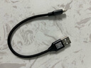 品胜（PISEN） 适用苹果6s数据线短便携0.2m迷你7短款iphone6充电宝短线xs超短5s充电线iphone14短款13pd快充线 【尼龙】魔幻黑-0.2米 0.2m 实拍图